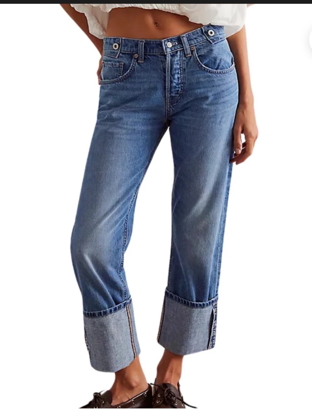 We The Free Button-Fly Jeans